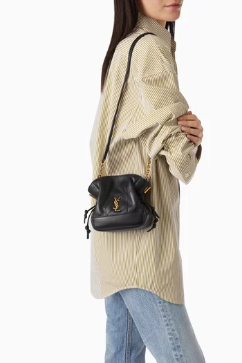 حقيبة كتف جيمي ميني جلد ماعز