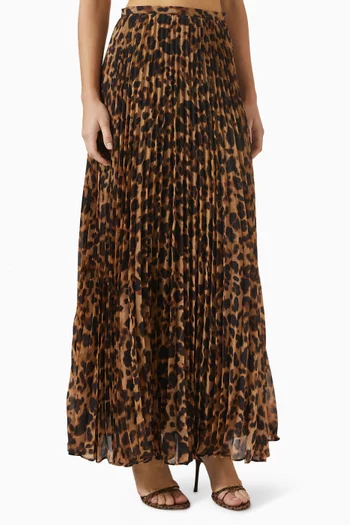 تنورة تورين بطيّات شيفون