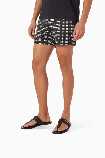 حذاء مفتوح بحلية حرف T جلد ناعم