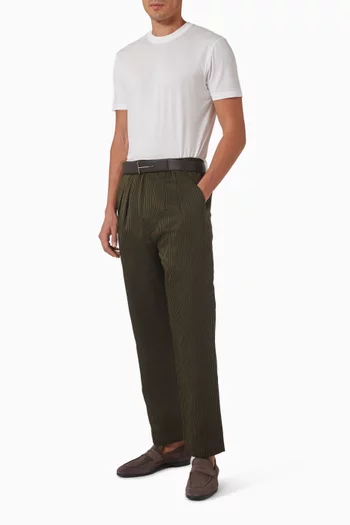 T-shirt in Lyocell & Cotton