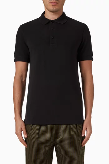 Polo Shirt in Cotton Pique