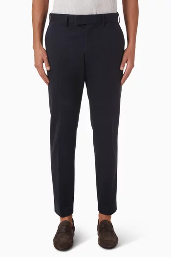 Chino Pants in Brushed Cotton Drill