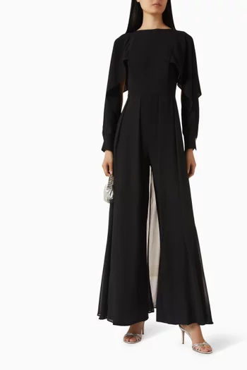 Slit-sleeve Jumpsuit