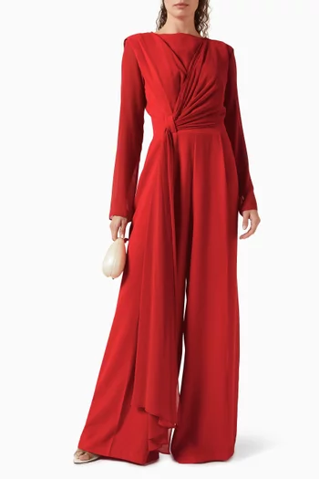 Draped Jumpsuit