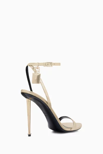 Naked 105 Sandals in Metallic Leather