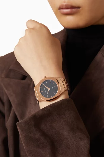 Ultra Thin Quartz Watch, 40mm