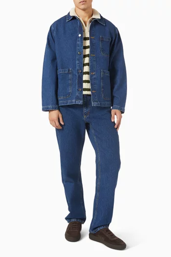 سترة بولو ستاين منسوجة من القطن