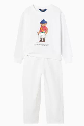 Polo Bear Sweatshirt in Cotton-blend
