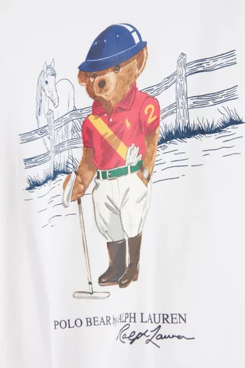 Polo Bear T-shirt in Cotton