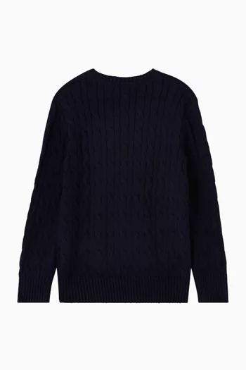 سترة بغرزة الضفيرة