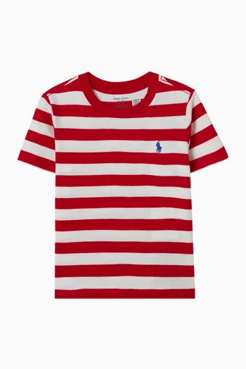 Striped T-shirt in Cotton