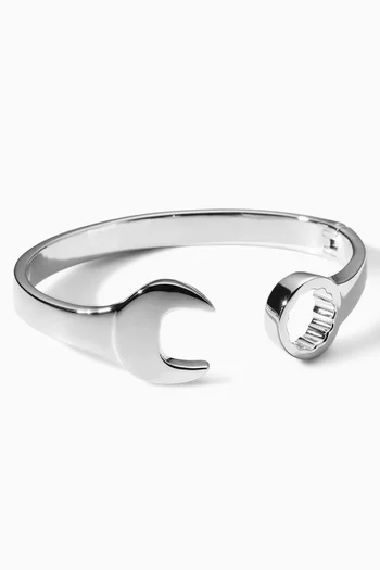 Wrench Bracelet in Sterling Silver