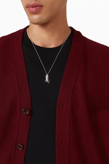 Tool Charm Necklace in Sterling Silver