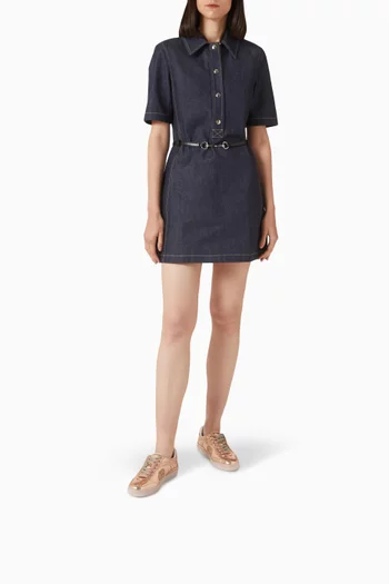 G75 Sneakers in Metallic Leather