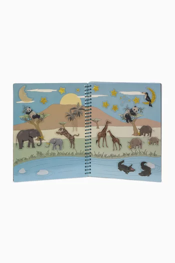 كتاب ملصقات ماي ستيكر