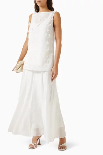 Aria Embroidered Top