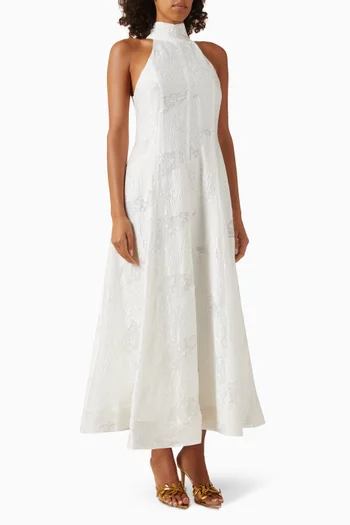 Azarina Dress in Jacquard