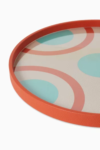 Large Biarritz Tray in Leather