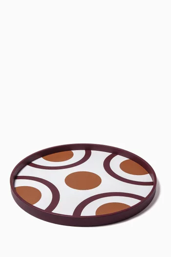 Large Biarritz Tray in Leather