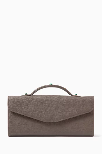 Gem Envelope Bag in Leather