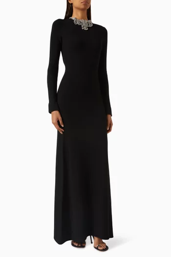 Jewel Open-back Dress