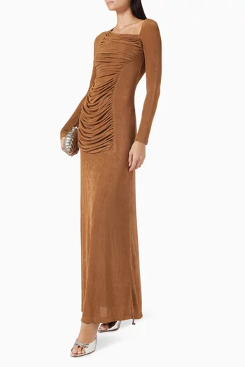 فستان فال طويل