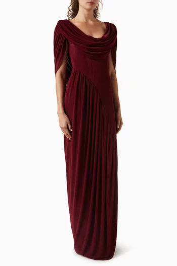 Suri Draped Maxi Dress