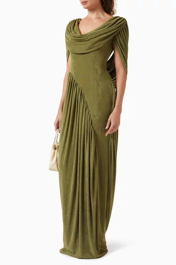 Suri Draped Maxi Dress