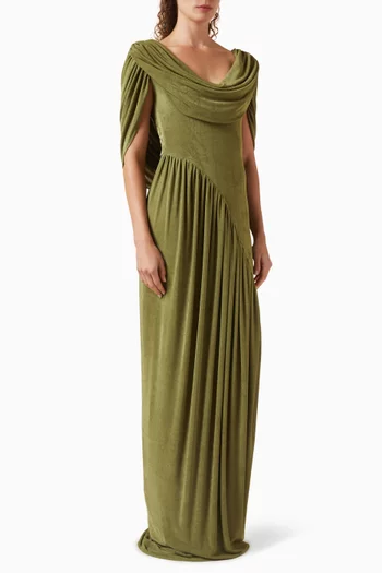 Suri Draped Maxi Dress
