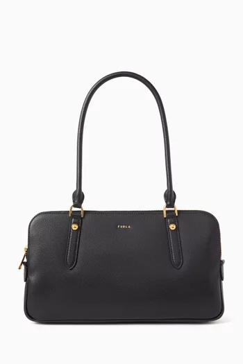 حقيبة بوسطن متوسطة جلد