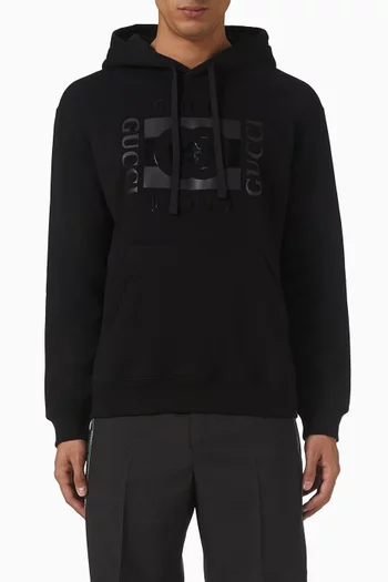 سويت شيرت بطبعة شعار الماركة قطن جيرسيه