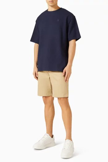 Bouclé T-shirt in Cotton-blend