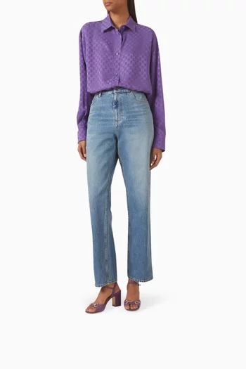 Horsebit Sandals in Leather