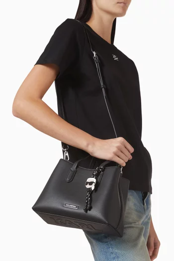 K/Ikon Tote Bag in Faux Leather