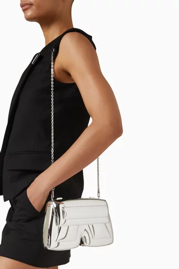 Ikon K Clutch Bag in Resin