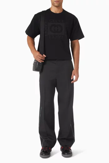 Logo-print T-shirt in Cotton-jersey