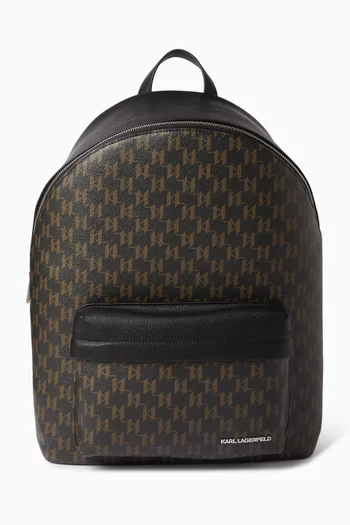 K/Monogram Backpack in Canvas