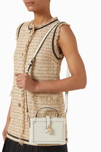 Small K/Autograph Padlock Trunk Bag in Leather