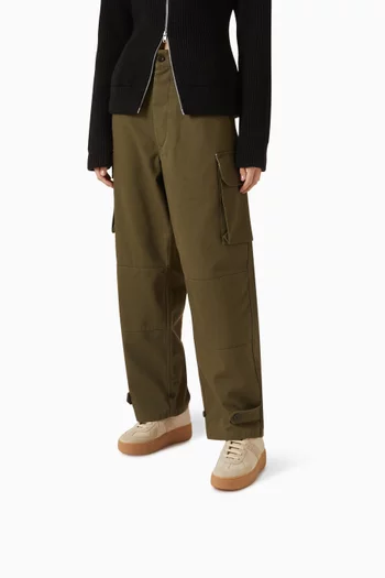 Replica Wedge Sneakers in Suede & Leather