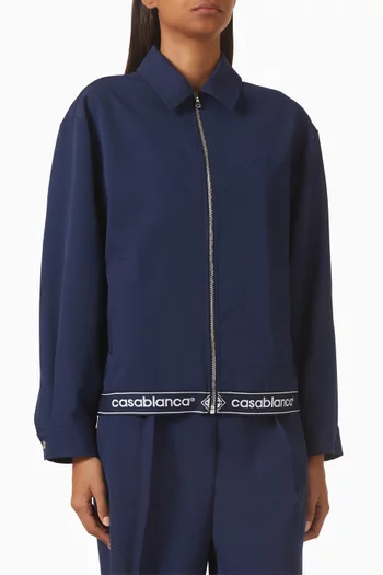 جاكيت رياضي بقصة مريحة