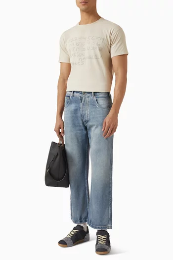 Numerical T-shirt in Cotton