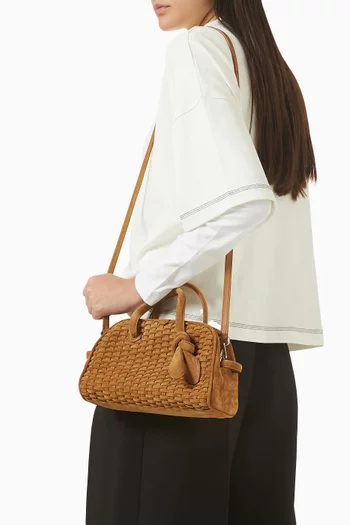 حقيبة يد لو بوتيت توريزمو صغيرة شمواه مجدول