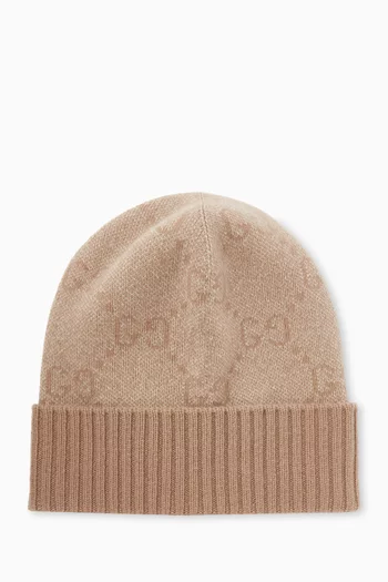 GG Beanie in Cashmere