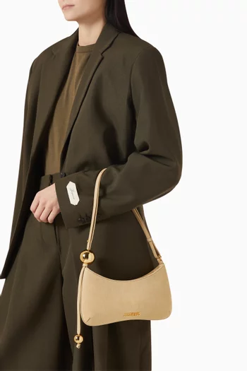 حقيبة كتف لو بيسو بيرل شمواه بنقشة جلد التمساح