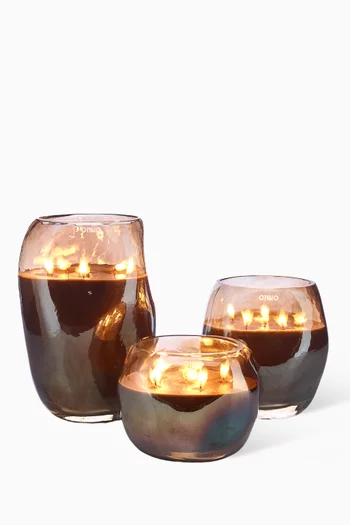 شمعة كيب شامبين كبيرة - سيدج، 18×20 سم