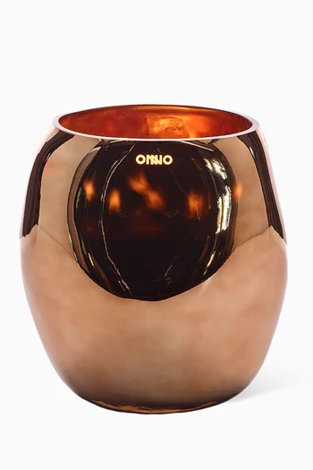 شمعة كيب كوبر متوسطة - زانزيبار، 19×14 سم