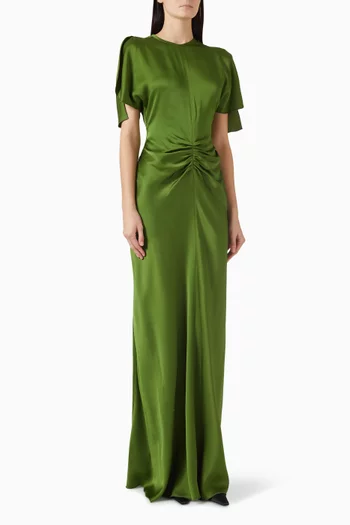 Gathered Waist Dress