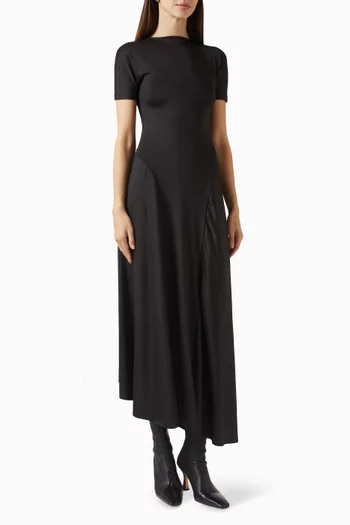 Asymmetric Zip Dress