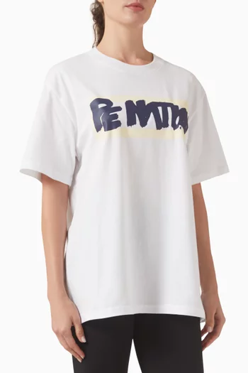 Frontline Oversized T-shirt in Cotton