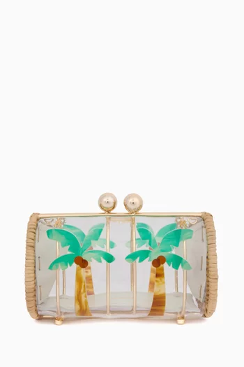 Petit Baoba Full of Love Clutch in Acrylic